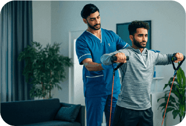 Comfortable, home-like rehabilitation environment