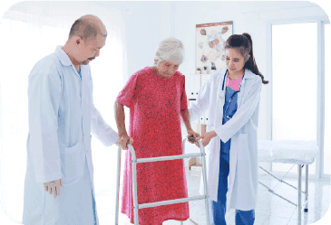  Expert Team in Elderly Rehabilitation Care